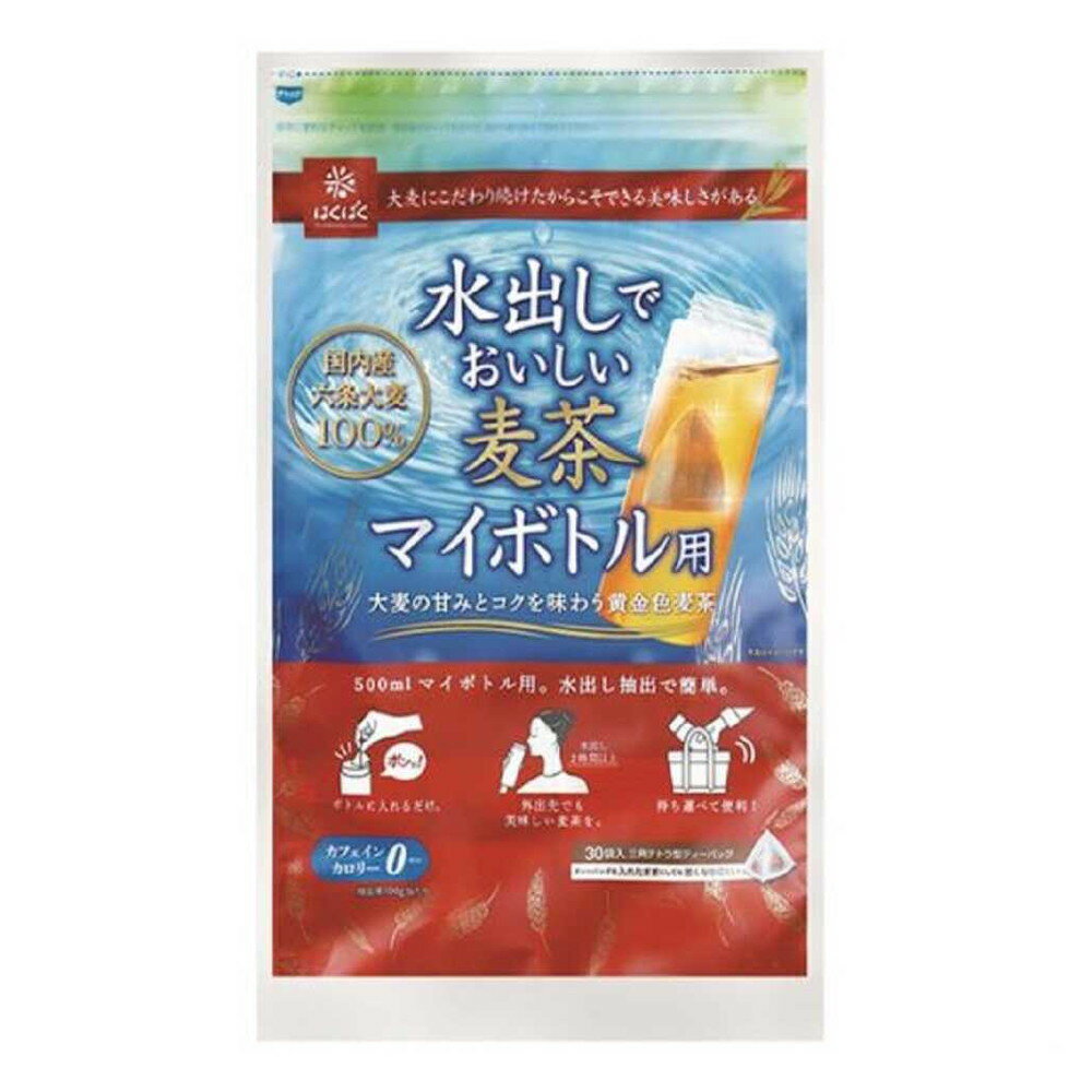 水出しでおいしい麦茶マイボトル用 300g（10g×30袋）×6個