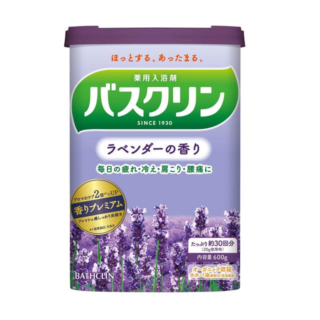 【ポイント10倍】【医薬部外品】バスクリン 薬用入浴剤 ラベンダーの香り 600gのサムネイル