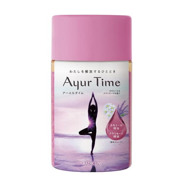 【ポイント4倍】バスクリン Ayur Time（アーユルタイム） カモミール＆クラリセージの香り 720gのサムネイル