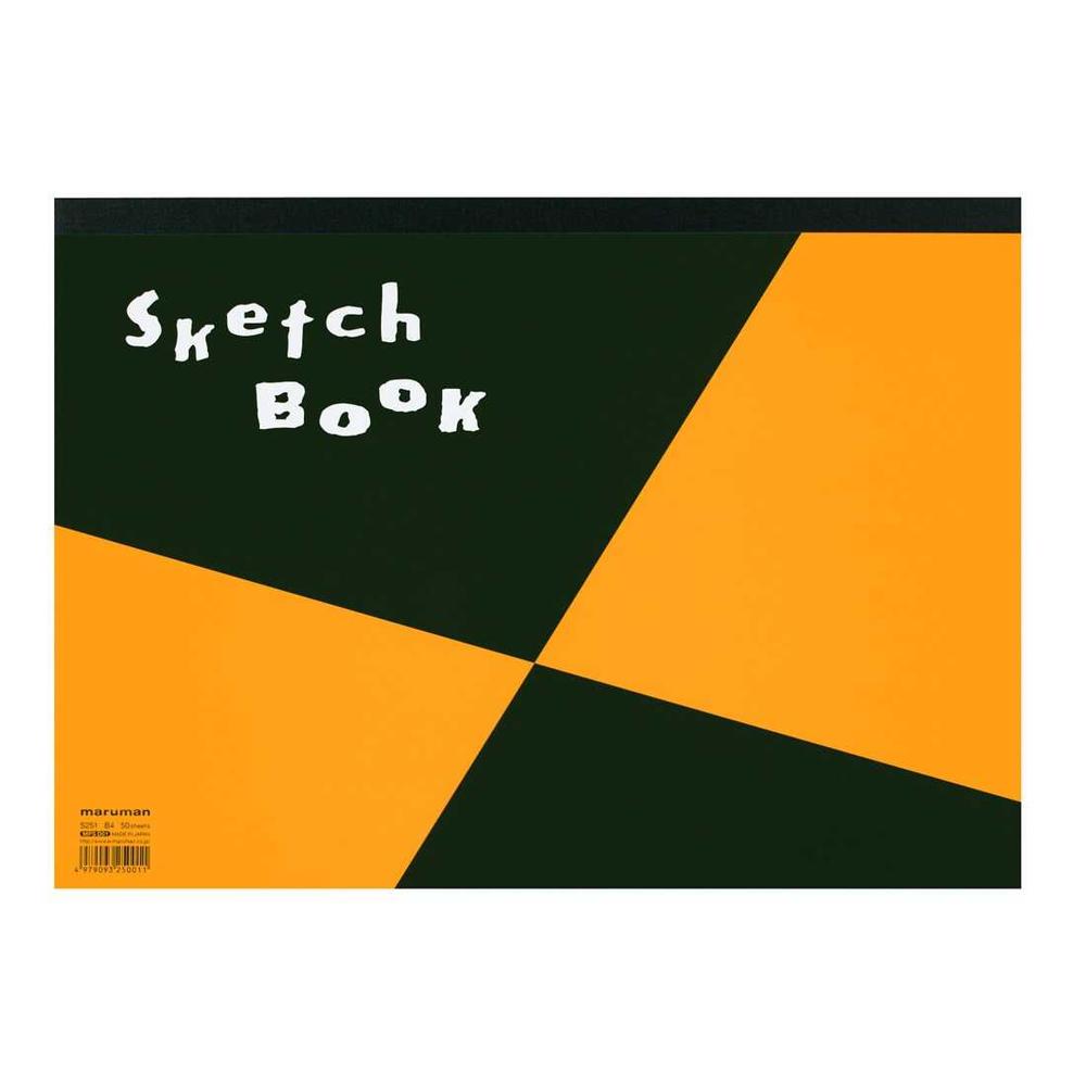 スケッチブック B4 図案印刷シリーズ 1冊入