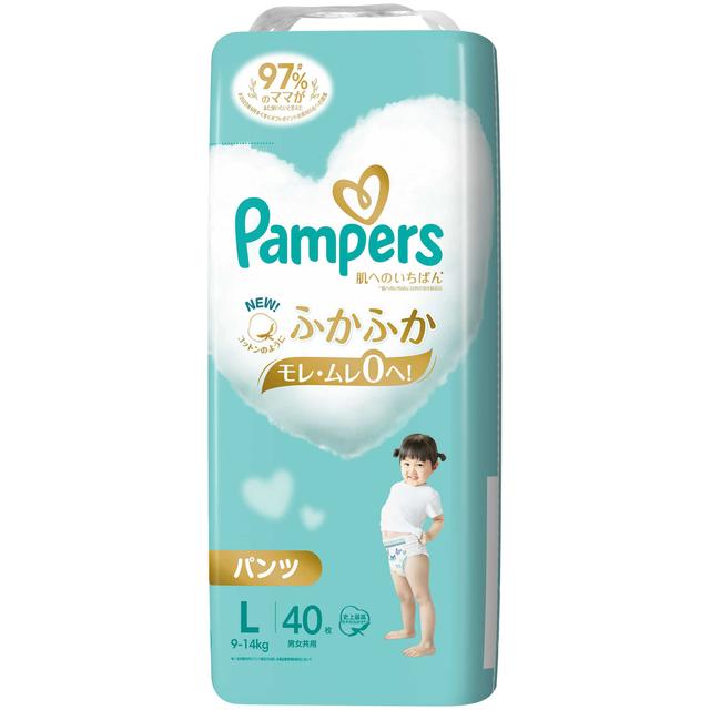 パンパース 肌へのいちばん パンツ スーパージャンボ L 40枚【4個セット】