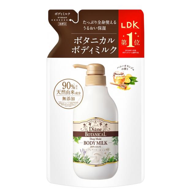 モイストダイアン ボタニカル ボディミルク ディープモイスト 詰め替え 400ml