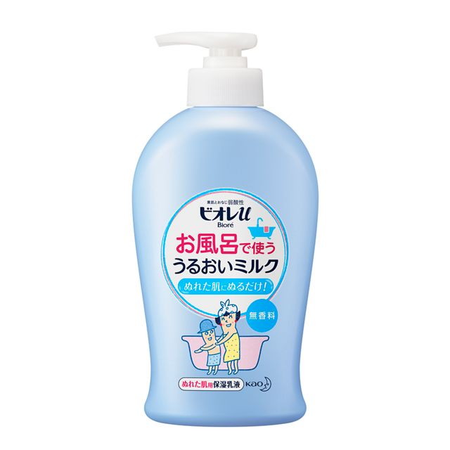 お風呂で使う うるおいミルク 無香料 / 本体 / 300ml