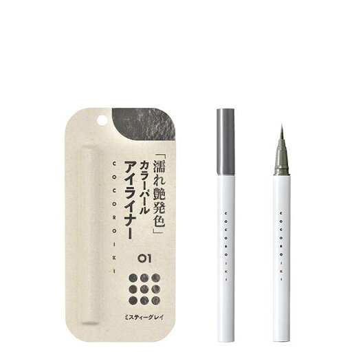 COCOROIKI(ココロイキ)アイデザインライナー01 ミスティーグレイ 0.45ml COCOROIKI(ココロイキ)アイデザインライナー01 ミスティーグレイ 0.45ml