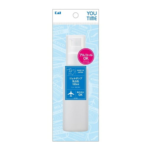 KC1328 YOU TIME ジェルポンプ乳白色 100ml KC1328 YOU TIME ジェルポンプ乳白色 100ml