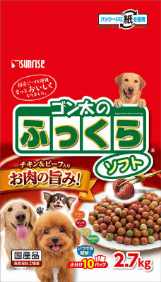 ゴン太のふっくらソフト　2．7kg