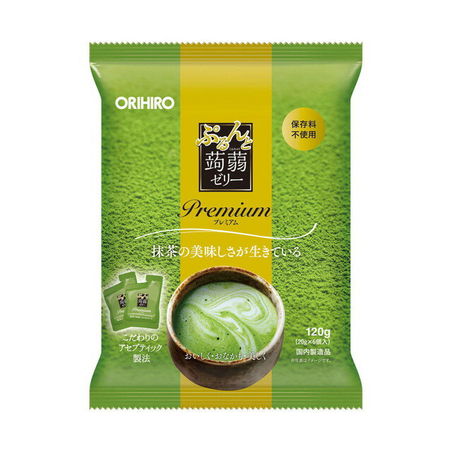 ORIHIRO（オリヒロ）『ぷるんと蒟蒻ゼリープレミアム 抹茶』
