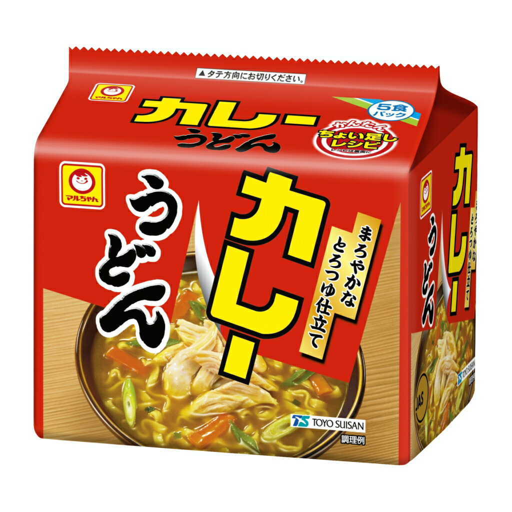 ◆マルちゃん カレーうどん 甘口 5食入【6個セット】