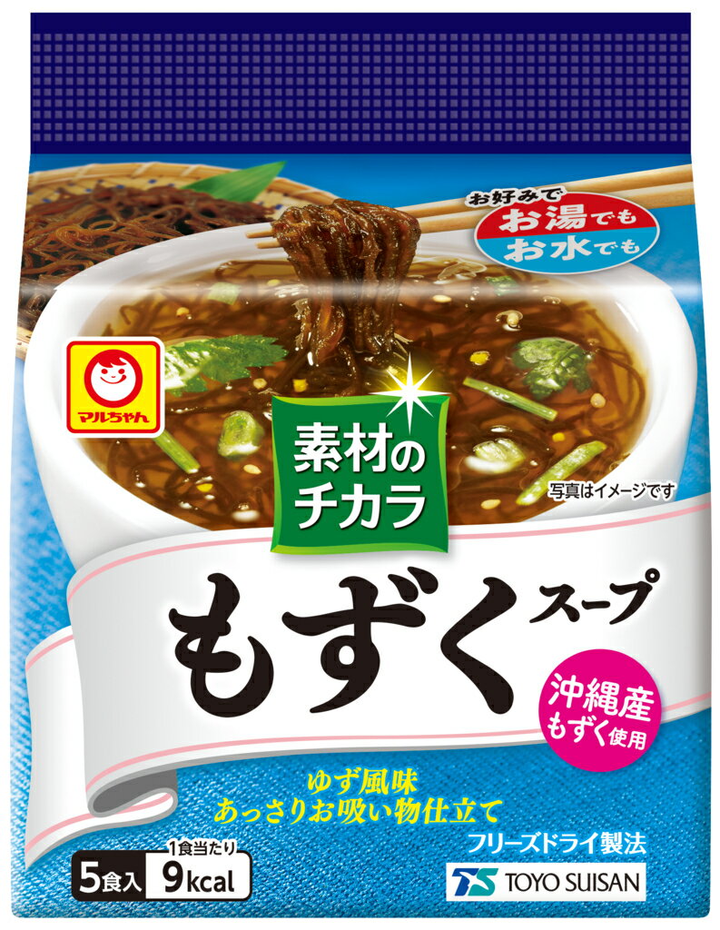 ◆マルちゃん 沖縄産もずくスープ 5P