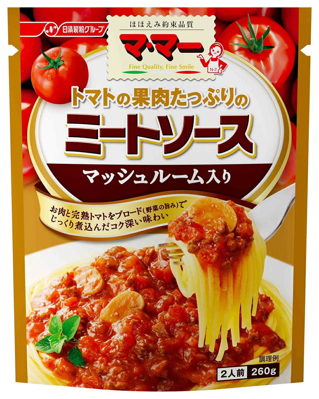 ◆マ・マー トマトの果肉たっぷりのミートマッシュ 260g【6個セット】のサムネイル