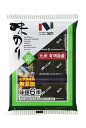 ◆ニコニコのり 味付け海苔 銀 6束（12切5枚）【10個セット】