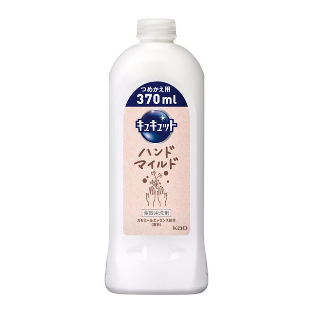 花王 キュキュット ハンドマイルド カモミールの香り つけかえ用 370ml