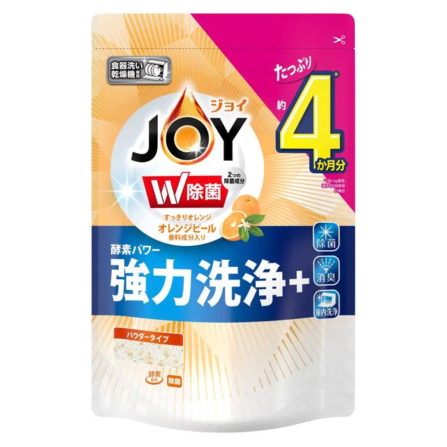 P＆G 食洗機用ジョイ オレンジピール成分入り 詰め替え 490g【3個セット】