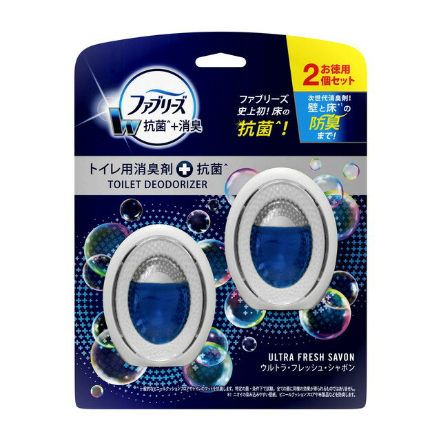 P＆G ファブリーズ トイレ用消臭剤＋抗菌 シャボン 2P（6mlx2）のサムネイル