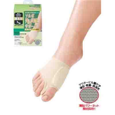 三進興産ソルボ外反母趾サポータースーパーメッシュ薄型2L左 1個