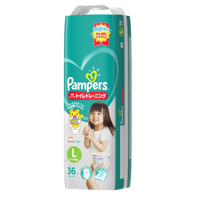 P＆G パンパース 卒業パンツ Lサイズ（9〜14kg） 36枚入【4個セット】