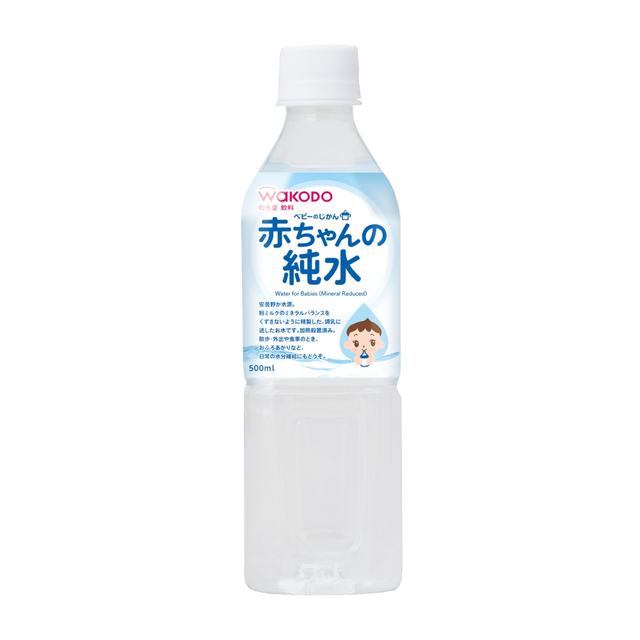 赤ちゃんの純水 ◆アサヒ ベビーのじかん 赤ちゃんの純水 500ml【24本セット】