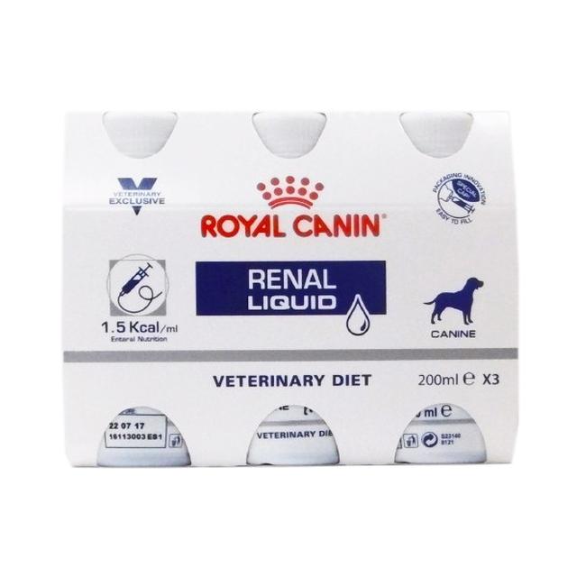 ロイヤルカナン 犬用 腎臓サポート リキッド 200ml 3本セット