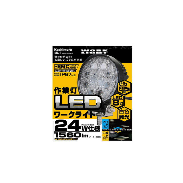 樂天商城 - LED ワークライト 丸