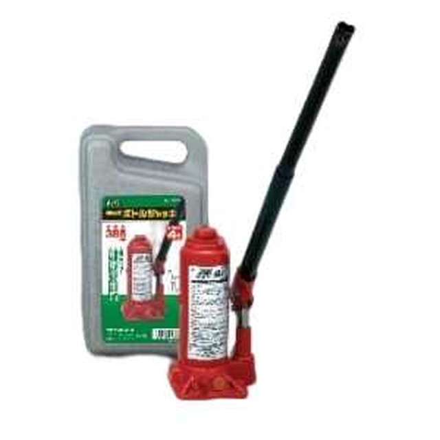 ■商品説明（製品の特徴） ■揚幅：195〜385mm■アジャスター付■最大荷重：4t■過荷重を防ぐオーバーロードバルブ付だから安心！ジャッキ、油圧式　安全ドライブ用品　タイヤ交換用品　ジャッキ　メンテナンス用品　工具　ジャッキ　ジャッキスタ...