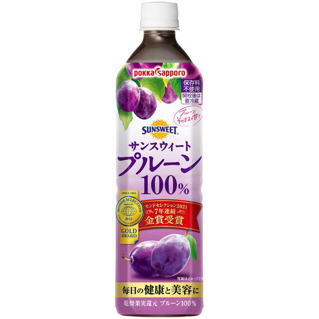 ポッカSP サンスウィートプルーン100％ 900ML【12個セット】