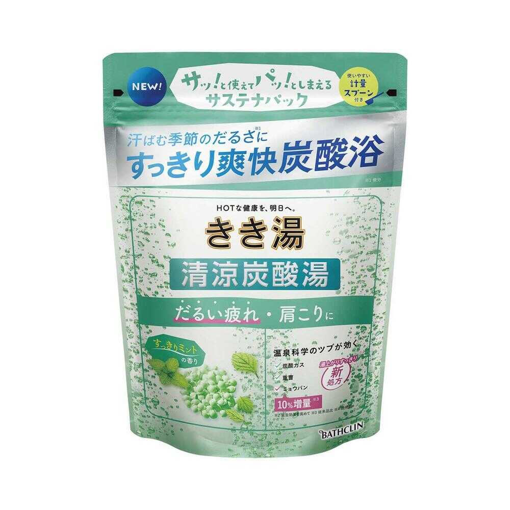 【ポイント10倍】【医薬部外品】きき湯 清涼炭酸湯 すっきり