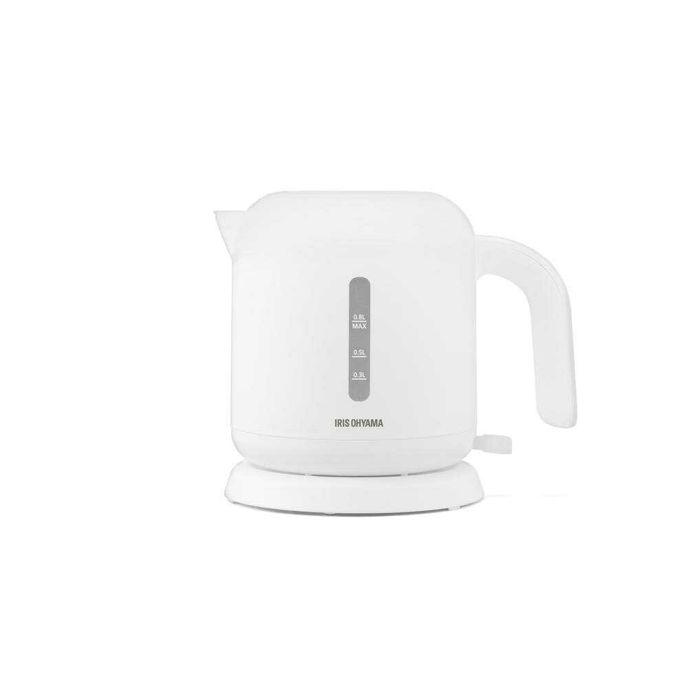 アイリスオーヤマ 電気ケトル ベーシックタイプ IKEB‐800‐W