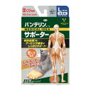 バンテリンサポーター 足くび専用 大きめ(Lサイズ)シルバーグレー 1枚入(4)