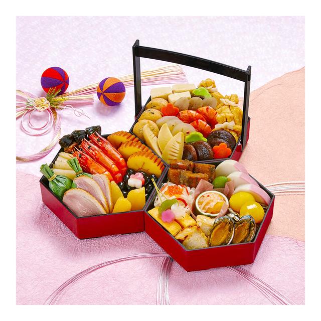 ◆京菜味のむら 八坂 京おせち三段重 2〜3人前 31品目 おせち 2024 早割 予約 メーカー直送 ▼返品・キャンセル不可【他商品との同時購入不可】のサムネイル