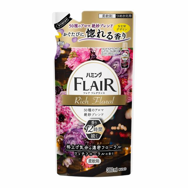 花王 ハミングフレアフレグランス リッチフローラル 詰替 380ml