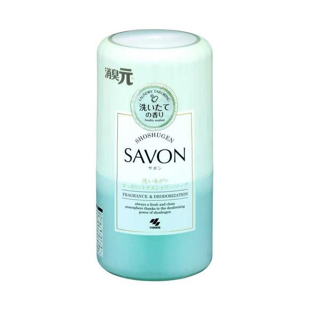 小林製薬 消臭元SAVON 洗いあがりすっきりシトラスシャワーソープ 400ml