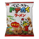 ◆おやつカンパニー ベビースタードデカイラーメンチキン味 68g 【12個セット】