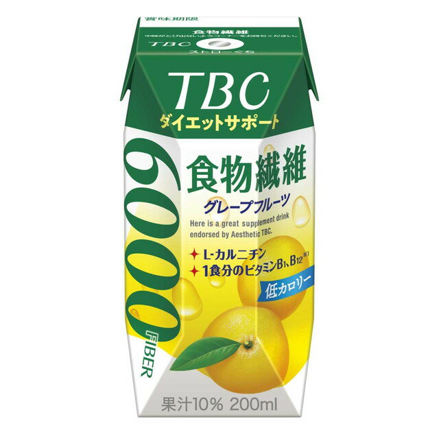 ◆森永TBCダイエットサポート食物繊維 200ML【24本セ