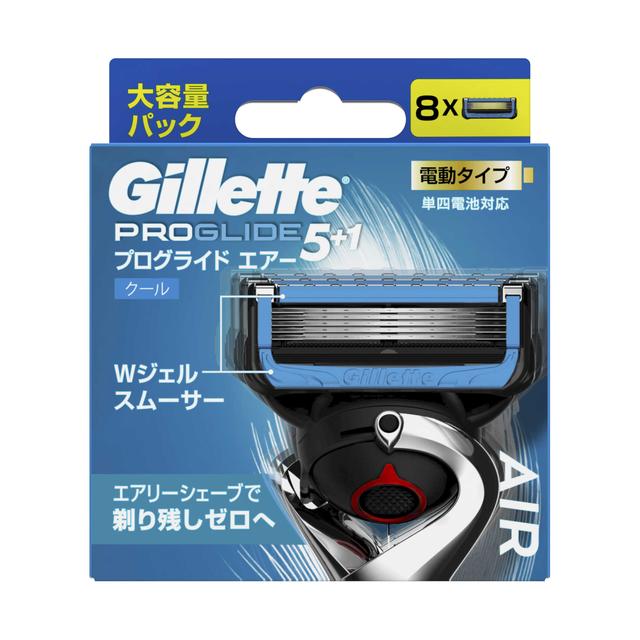 P&G ジレット プログライドエアー 5+1 クール 電動 替刃 8個