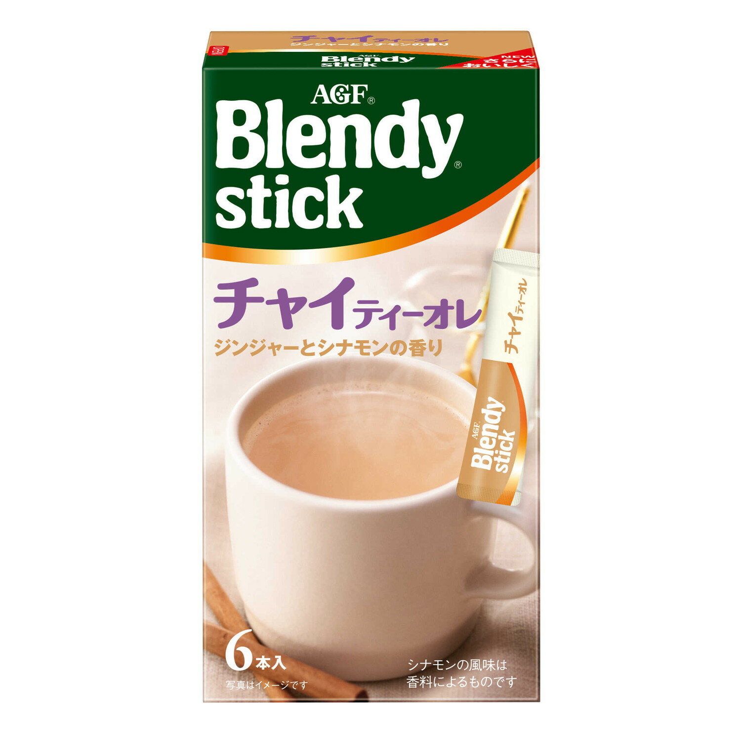 ◆味の素AGF ブレンディスティック チャイティーオレ 6本【6個セット】のサムネイル