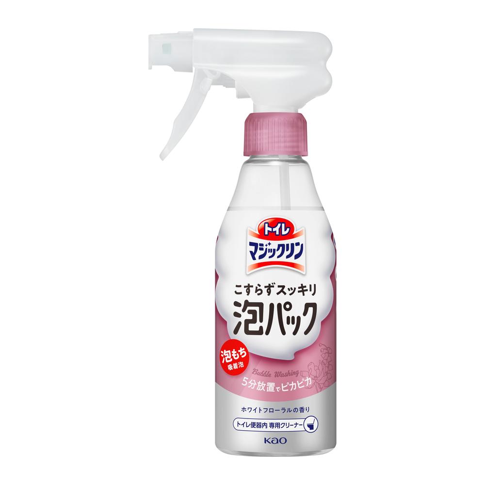 花王 トイレマジックリン こすらずスッキリ泡パック ホワイトフローラルの香り 本体 300ml 1