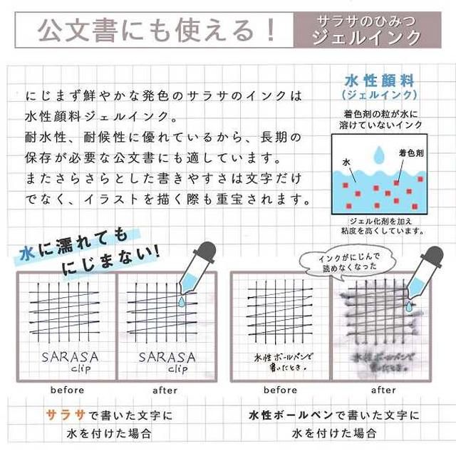 ゼブラ サラサクリップ0.5 青 1本 sundrug-10110094 サンドラッグe-shop サンプル画像2