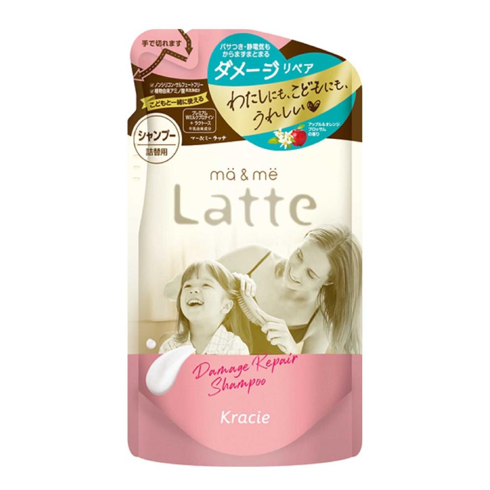 クラシエホームプロダクツ マー＆ミー Latte（ラッテ）ダメージリペア シャンプー 詰め替え用 360mL