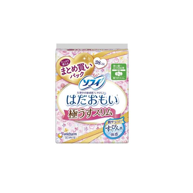 ユニ チャーム ソフィ はだおもい 極うすスリム210 羽つき 38枚