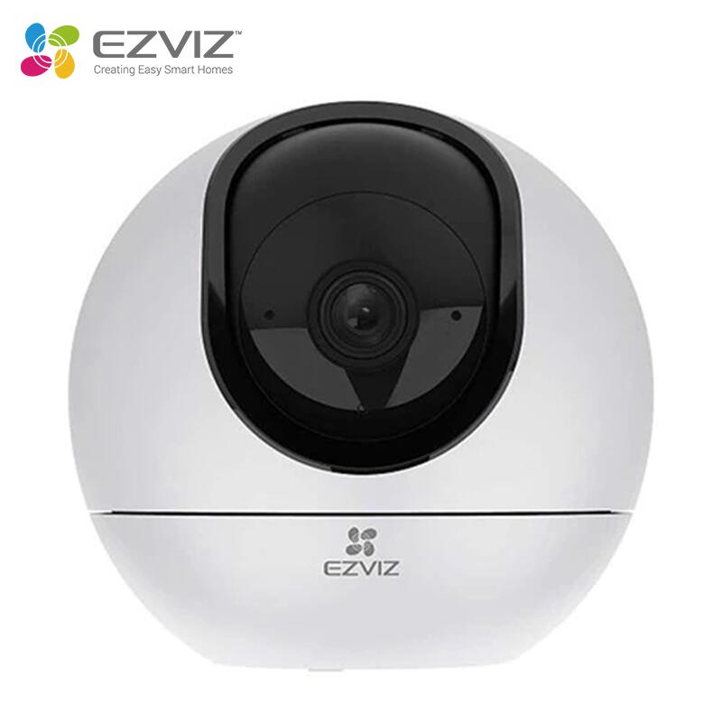EZVIZ イージービズ 屋内用 2K スマートホームカメラ ペットカメラ wifi 留守番 見守りカメラ 家庭用 ベビーモニター ワイヤレス ネットワークカメラ AI検知 CS-C6-4MP 育児 便利道具 安心 セキュリティ