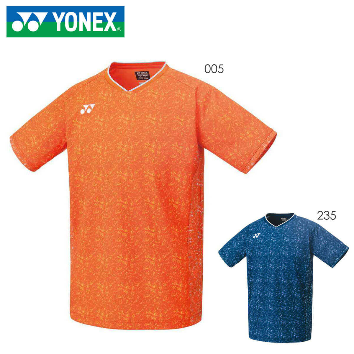 YONEX 10480 メンズゲームシャツ(フィットスタイル) テニス バドミントンウェア(ユニ/メンズ) ヨネックス 2022FW【メール便可/日本バドミントン協会審査合格品】