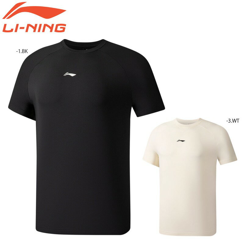 LI-NING ATSS573 トレーニングシャツ バドミントンウェア ユニ・メンズ リーニン【メール便可】