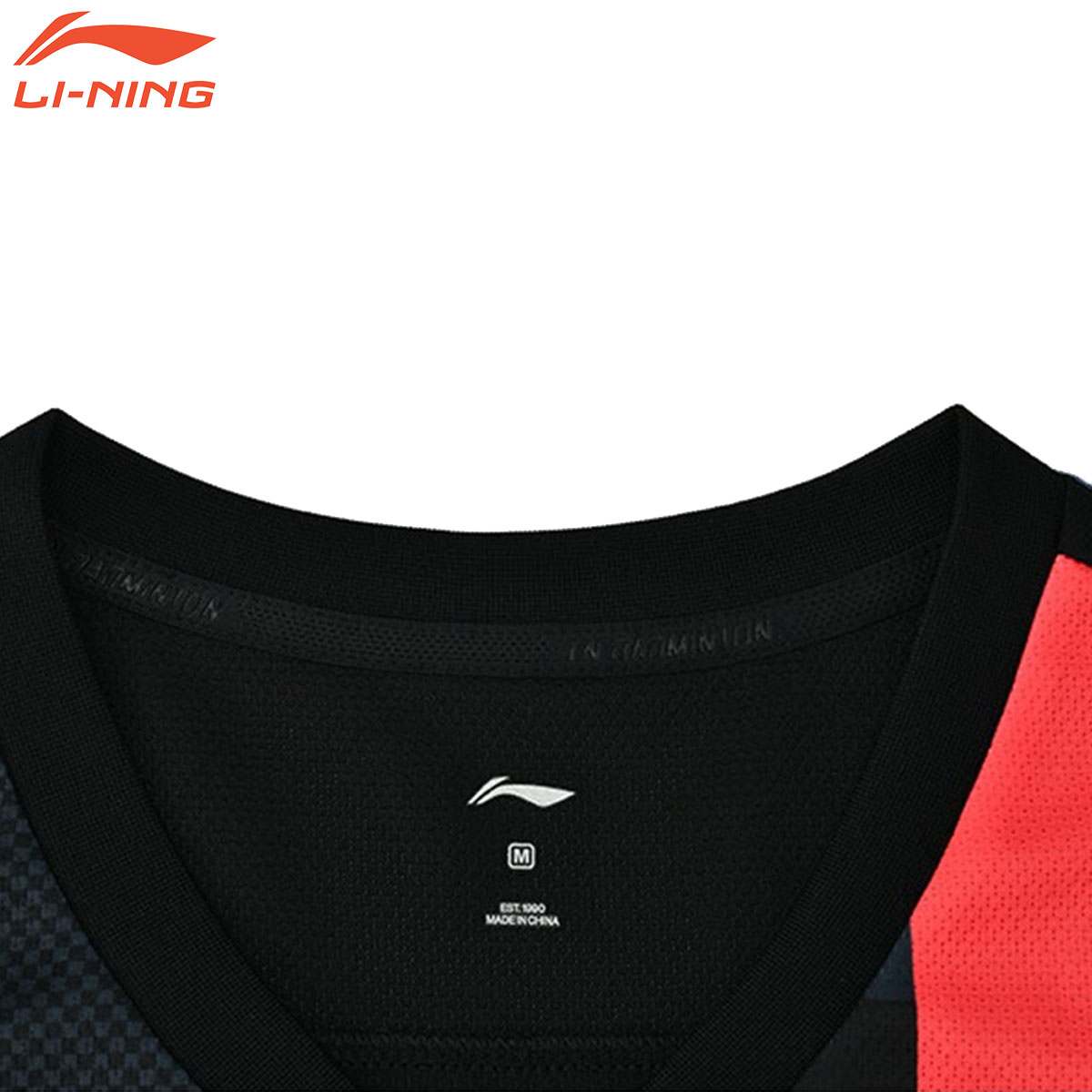 LI-NING AAYT061 ゲームウェア バドミントンウェア(ユニ/メンズ) リーニン【日本バドミントン協会審査合格品/メール便可】