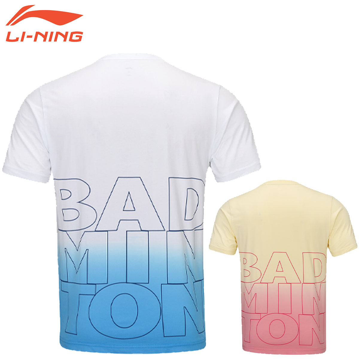 LI-NING AHST355 トレーニングTシャツ バドミントンウェア(ユニ/メンズ) リーニン【メール便可】 2