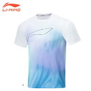 LI-NING ATST341 トレーニングTシャツ ランニング バドミントンウェア(ユニ/メンズ) リーニン【メール便可】
