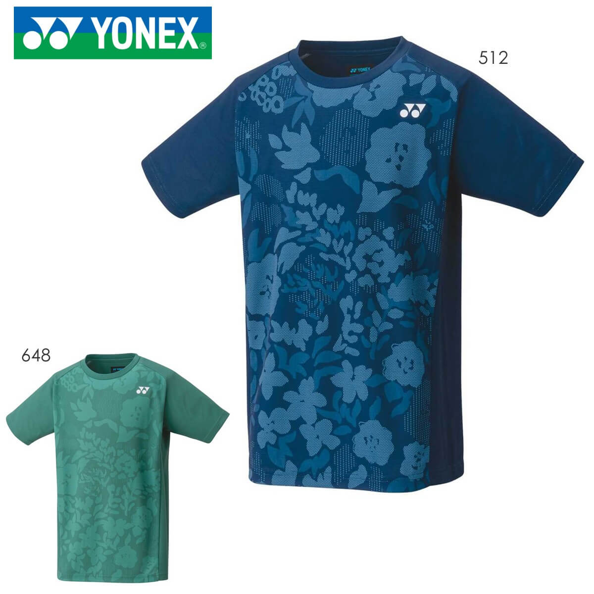 YONEX 10502J ジュニアゲームシャツ トップス テニス・バドミントンウェア(ジュニア) ヨネックス 2023SS【日本バドミントン協会検定合格品/メール便可】