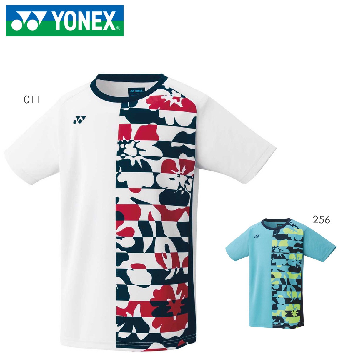 YONEX 10504J ジュニアゲームシャツ トップス テニス・バドミントンウェア(ジュニア) ヨネックス 2023SS【日本バドミントン協会検定合格品/メール便可】