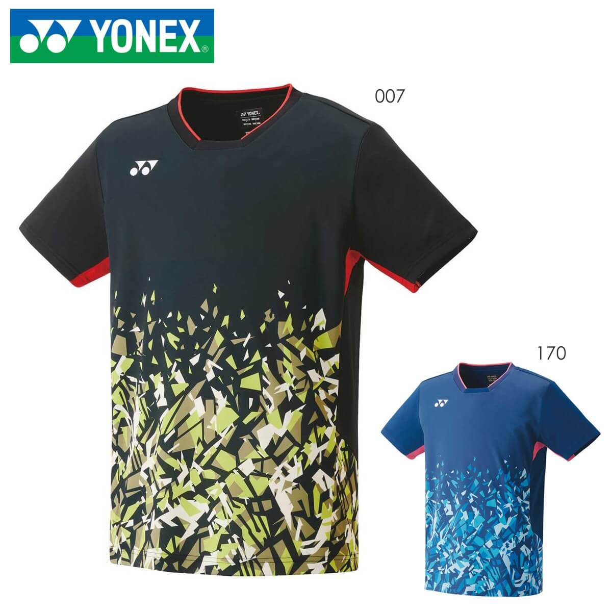 YONEX 10519 メンズゲームシャツ(フィットスタイル) トップス テニス・バドミントンウェア(ユニ/メンズ) ヨネックス 2023SS【日本バド..