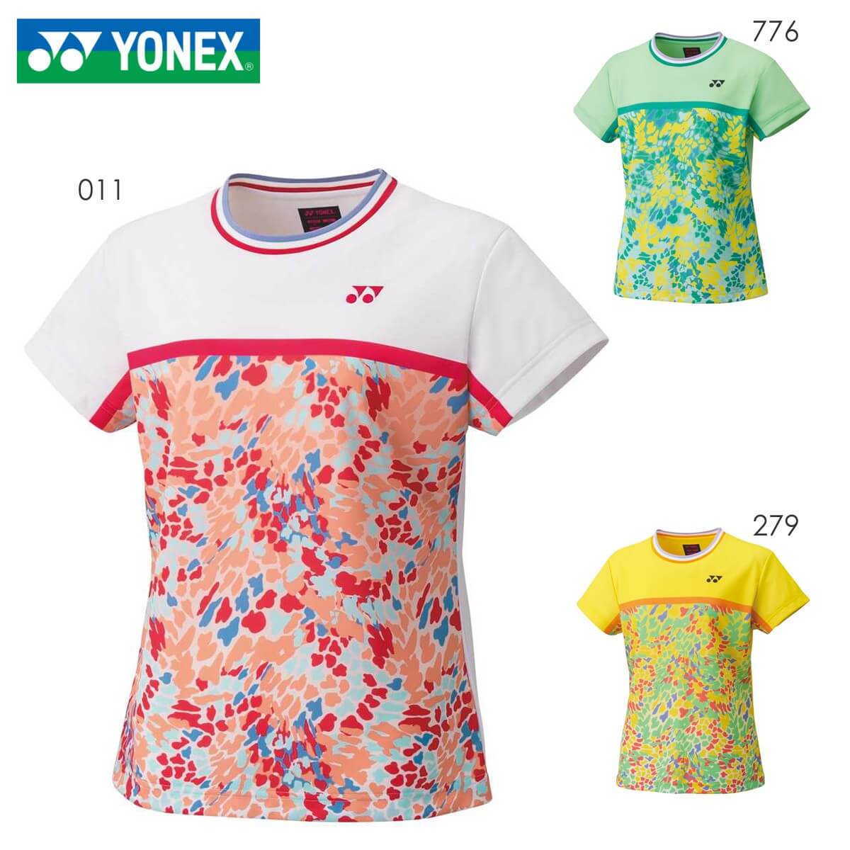 YONEX 20734 ウィメンズゲームシャツ トップス テニス・バドミントンウェア(レディース) ヨネックス 2023SS【日本バドミントン協会検定合格品/メール便可】