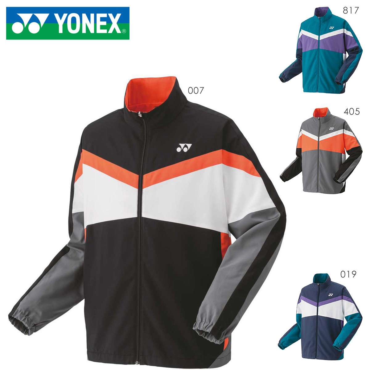 Badminton - YONEX 50143 ユニ裏地付きウォームアップシャツ トップス テニス・バドミントンウェア(ユニ/メンズ) ヨネックス 2023SS